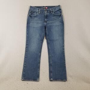 Tony Hawk Jeans Mens 32x30 Blue Medium Wash‎ Straight 100% Cotton Denim Pants